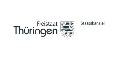 Logo der Staatskanzlei des Freistaats Thüringen