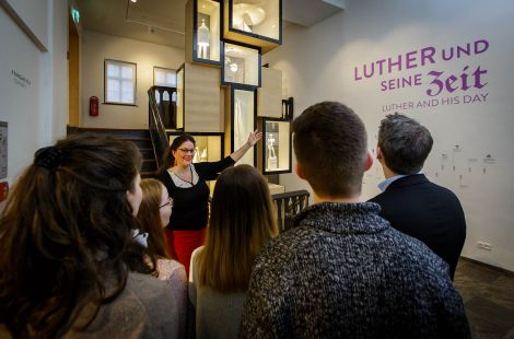 Lutherhaus Eisenach, Führung für Schülerinnen und Schüler im Lutherhaus Eisenach