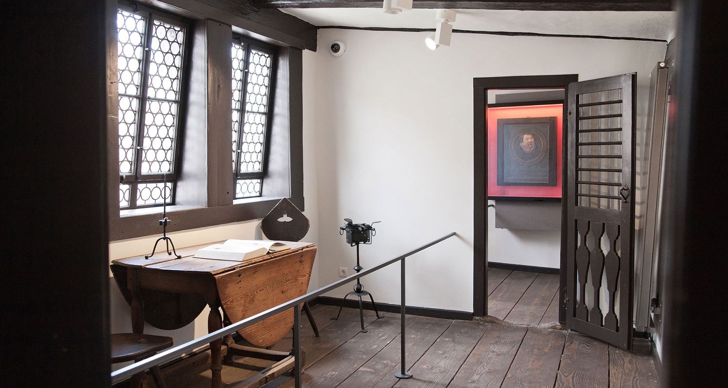Lutherhaus Eisenach, Blick in die historischen Lutherstuben im Lutherhaus
