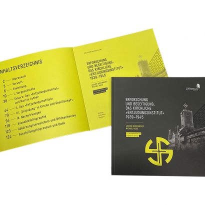 Lutherhaus Eisenach, Katalog zur Sonderausstellung "Erforschung und Beseitigung"
