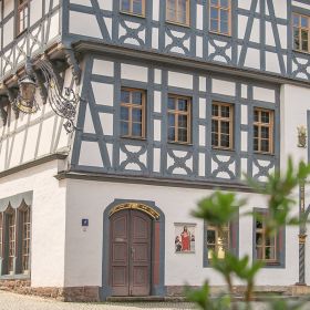Außenansicht des Lutherhauses Eisenach