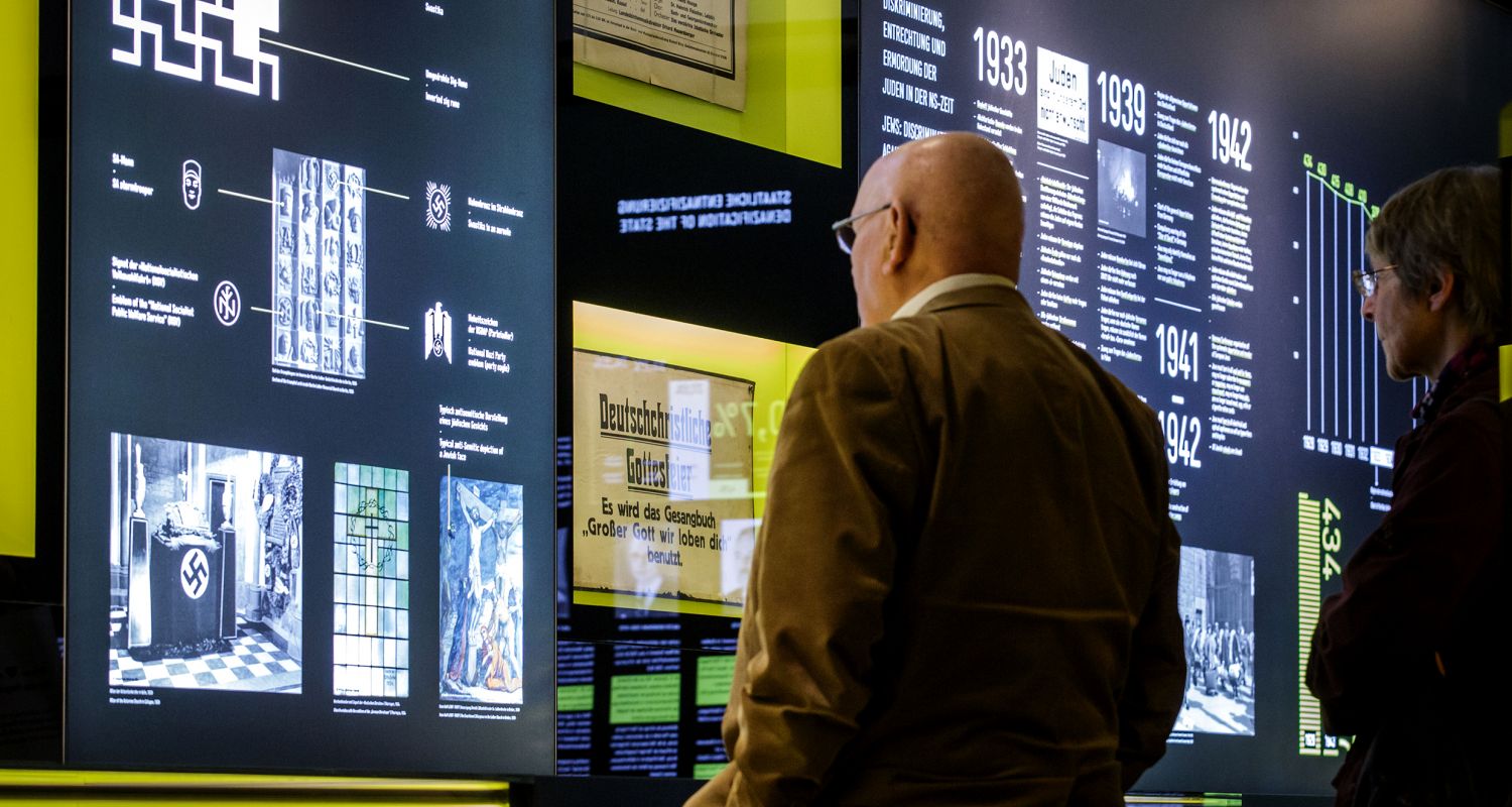 Sonderausstellung "Entjudungsinstitut" © Stiftung Lutherhaus Eisenach (S. Willms)